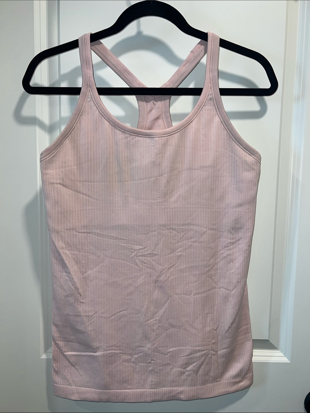 lululemon athletica Women’s Ebb to Street Tank in Misty Pink Size 10 - Picture 1 of 8